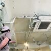 【映像機器】テナント施設の天吊り移設作業